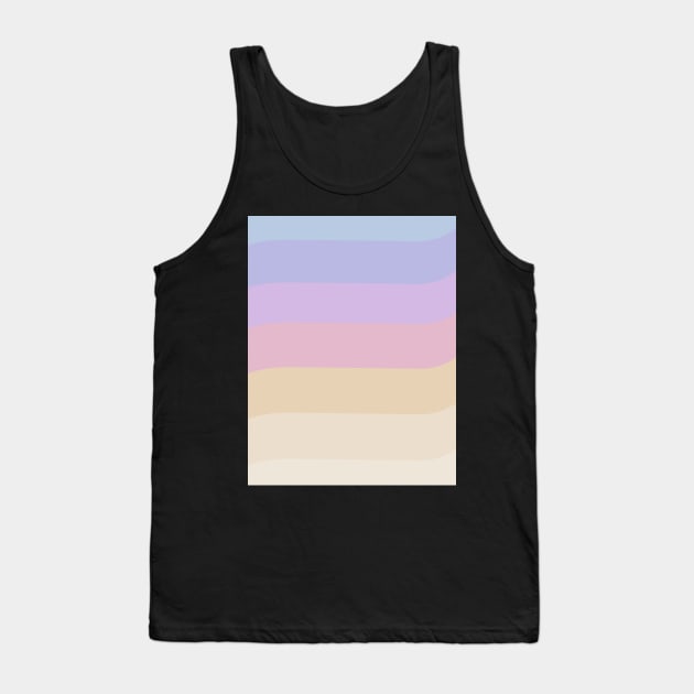 Colors of the sunrise, striped pattern Tank Top by marina63